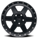 Dirty Life Compound 9315 18x9 / 6x139.7 BP / -12mm Offset / 106mm Hub Matte Black Wheel