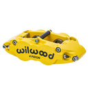 Wilwood Caliper-Forged Superlite 4R 1.38/1.38in Pistons 1.10in Disc, Yellow