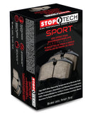 StopTech 98-02 Honda Accord Coupe/Sedan Performance Front Brake Kit