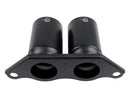 aFe Power Mach Force Xp 4in 304 SS Bolt-On Exhaust Tips Satin Black 14-19 Porsche 911 GT3 3.8L/4.0L