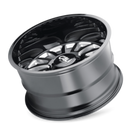 Cali Off-Road 9110 Summit 20x9 / 8x170 BP / 0mm Offset / 125.2mm Hub Gloss Black Milled Wheel