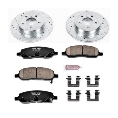 Power Stop 06-11 Buick Lucerne Front & Rear Z23 Evolution Sport Brake Kit