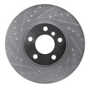 R1 11-18 BMW X3 Front & Rear Drilled & Slotted Silver Brake Rotor Set