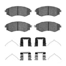 DFC 92-02 Hyundai Elantra Front 5000 Advanced Ceramic Brake Pads and Hardware Kit