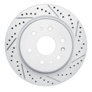 R1 19-26 Cadillac Escalade Rear Right Drilled & Slotted Geo-Carbon Rotor