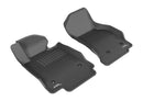 3D MAXpider 2014-2019 Cadillac CTS Kagu 1st 2nd Row Floormats - Black