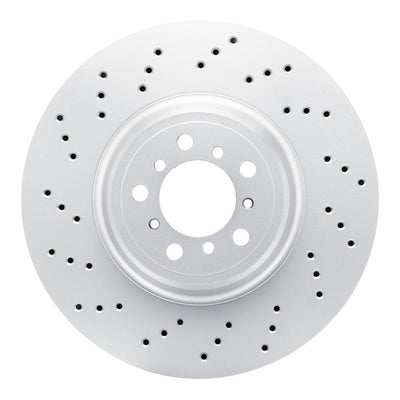 DFC 15-20 BMW M2 Left Front Drilled GeoSPEC Coated Rotor