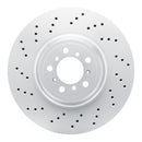 DFC 15-20 BMW M2 Right Front Drilled GeoSPEC Coated Rotor