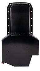 Moroso Pre-80 Chevrolet Small Block (w/2 Pc Seal) Road Race Wet Sump 7qt 7.5in Steel Oil Pan - Black