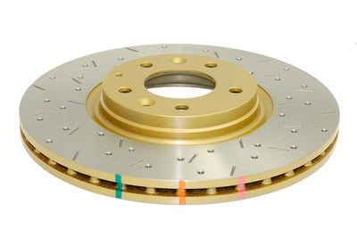 DBA 05+ MazdaSpeed6 / 05+ MX-6 Front Drilled & Slotted 4000 Series Rotor