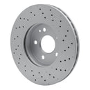 DFC 12-17 Mercedes-Benz GLA200 (Mexico) Front Drilled GeoSPEC Coated Rotor