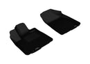 3D MAXpider 2008-2013 Toyota Highlander Hybrid Kagu 1st & 2nd & 3rd Row Floormats - Black