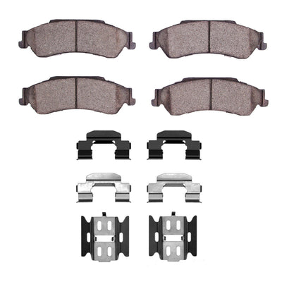 DFC 97-05 Chevrolet S10 Rear Ultimate Duty Performance Brake Pads and Hardware Kit