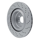 DFC 15-19 BMW X6 Right Rear Drilled GeoSPEC Coated Rotor