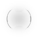 KC HiLiTES SlimLite 8in. LED Light Shield (Shield Only) - Clear