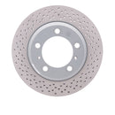 DFC 05-23 Porsche Cayman Rear Drilled Hi-Carbon Alloy Geomet Coated Rotor
