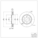 DFC GeoSPEC Coated Rotors - Plain