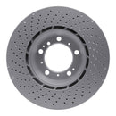 DFC 99-23 Porsche 911 Right Rear Drilled GeoSPEC Coated Rotor