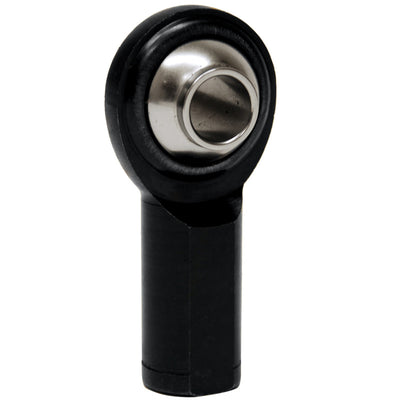 QA1 PCY Series 2-Pc Rod End - Female/Right Hand - .5in Bore x 1/2-20 - Hi-Misalign - Steel w/PTFE