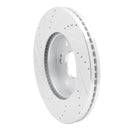 R1 19-25 Cadillac Escalade ESV Front & Rear Drilled & Slotted Silver Brake Rotor Set