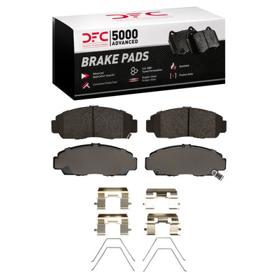 DFC 99-14 Acura TSX Front 5000 Advanced Ceramic Brake Pads and Hardware Kit