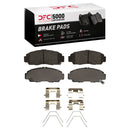 DFC 99-14 Acura TL Front Drilled & Slotted Geoperformance Rotors 5000 Advanced Brake Pads w/Hardware