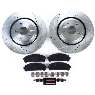 Power Stop 08-13 Toyota Highlander Front & Rear Z23 Evolution Sport Brake Kit