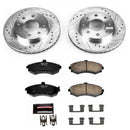 Power Stop 2002 Hyundai Elantra Front and Rear Z23 Evolution Brake Kit
