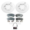 Power Stop 2020 Ford Transit-150 Front and Rear Z17 Coated Brake Kit