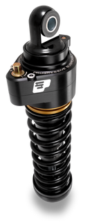 Progressive Harley Ultra Touring-QPS 944 Series Shocks, 13in, 12in Ride Height Standard - Black / Go