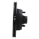R1 90-02 Chevrolet ASTRO Front Right Drilled & Slotted Black Brake Rotor