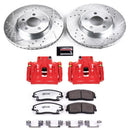 Power Stop 12-19 Chrysler 300 Front & Rear Z26 Street Warrior Brake Kit w/Calipers