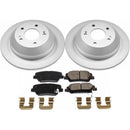Power Stop 10-12 Hyundai Santa Fe Front & Rear Z17 Evolution Geomet Coated Brake Kit
