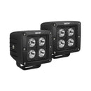 Westin HyperQ LED Auxiliary Lights 3in x 3in cube 20w Flood - Black