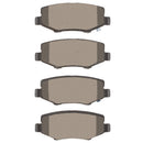DFC 07-18 Jeep Wrangler Rear 4000 Hybridynamic Brake Pads