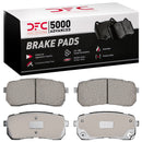 DFC 07-21 Hyundai Starex (Mexico) Rear 5000 Advanced Ceramic Brake Pads