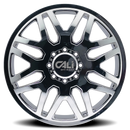 Cali Off-Road 9115D Invader Dually 22x8.25 / 8x200 BP / 115mm Offset / 142mm Hub Chrome Wheel