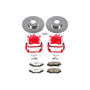 Power Stop 03-11 Honda Element Front & Rear Z26 Street Warrior Brake Kit w/Calipers