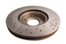 DBA 04-13 Mazda 3 2.3L/2.5L Front Drilled & Slotted Street Series Rotor
