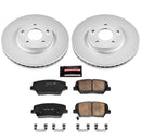 Power Stop 10-12 Hyundai Santa Fe Front & Rear Z17 Evolution Geomet Coated Brake Kit
