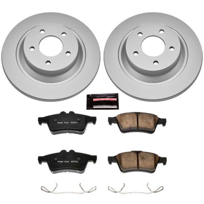 Power Stop 08-10 Mazda 5 Front & Rear Z17 Evolution Geomet Coated Brake Kit