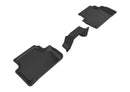 3D MAXpider 2017-2019 Audi A4/S4/A5 Sportback/S5 Sportback Kagu 1st & 2nd Row Floormats - Black
