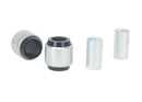 Whiteline 03-07 Honda Accord Control Arm Lower Rear - Inner Bushing Kit-Double Offset