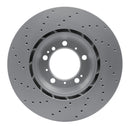 DFC 99-23 Porsche 911 Left Rear Drilled GeoSPEC Coated Rotor