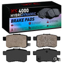 DFC 08-17 Honda Accord Sedan Rear 4000 Hybridynamic Brake Pads