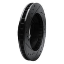R1 80-93 Dodge W100 Front Right Drilled & Slotted Black Brake Rotor