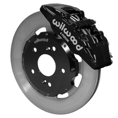Wilwood 03-11 Honda Element / 02-06 Acura RSX Dynapro 12.19x0.81 Dynapro Front BBK - Black