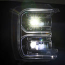 AlphaRex 23-26 Ford F-250 SD LUXX LED Proj Headlights Alpha Blk w/Activ Light/Seq Signal/Switchback