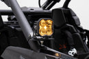 Diode Dynamics 17-24 Can-Am Maverick X3 SS3 Stage Series Ditch Light Kit - Sport Yellow Combo