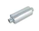 Borla Transverse Flow Notched Muffler - Oval Single Inlet/Dual Outlet 2.5in 19in x 10.5in x 5.5in
